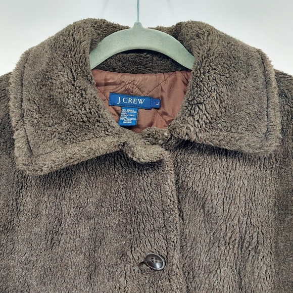 J. Crew Faux Fur Teddy Coat - Picture 4 of 7